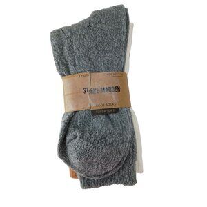 Steve Madden 3 Pairs Of Boot Socks Super Soft Women's Shoe Size 5-10